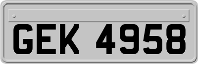 GEK4958