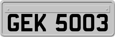 GEK5003