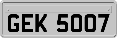 GEK5007