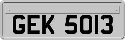 GEK5013