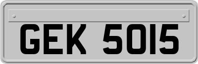 GEK5015