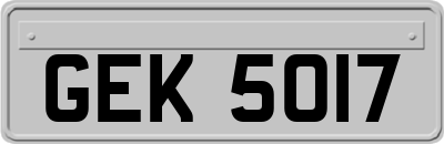 GEK5017