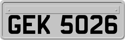 GEK5026