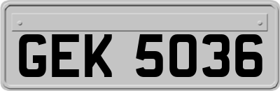 GEK5036