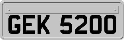 GEK5200