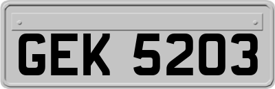 GEK5203