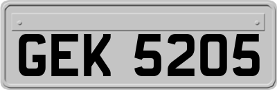 GEK5205