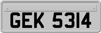 GEK5314