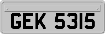 GEK5315