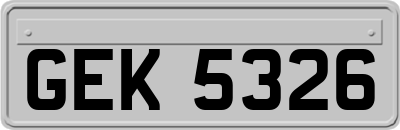GEK5326