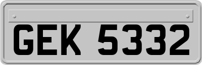 GEK5332