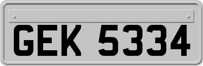 GEK5334