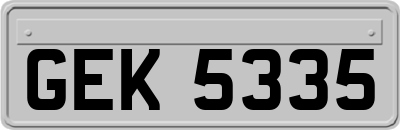 GEK5335