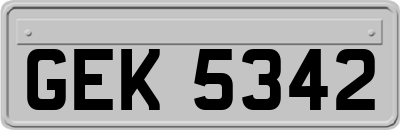 GEK5342