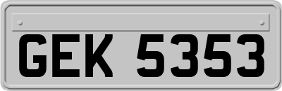 GEK5353