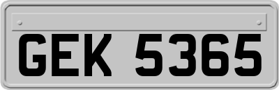 GEK5365