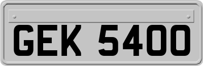 GEK5400