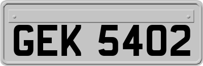 GEK5402