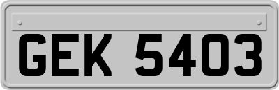 GEK5403