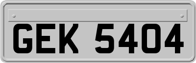 GEK5404