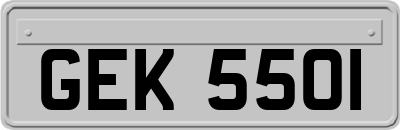 GEK5501