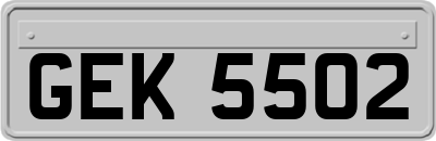GEK5502