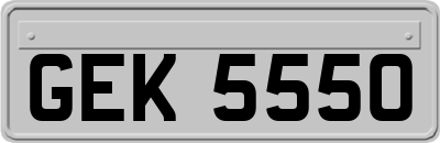 GEK5550
