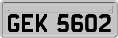 GEK5602