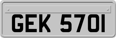 GEK5701
