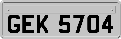 GEK5704