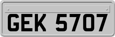 GEK5707