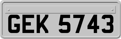 GEK5743