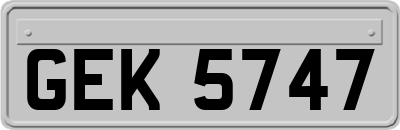 GEK5747