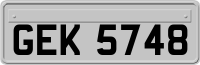 GEK5748