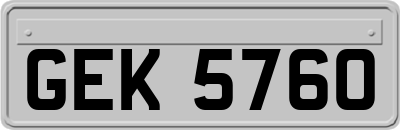 GEK5760