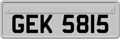 GEK5815