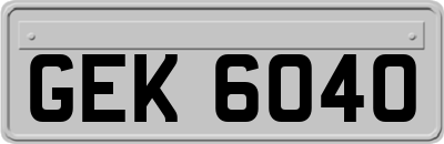 GEK6040