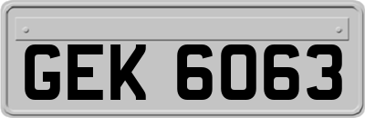 GEK6063