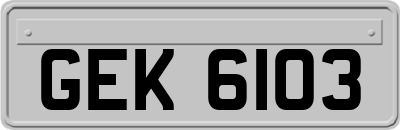 GEK6103