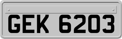 GEK6203