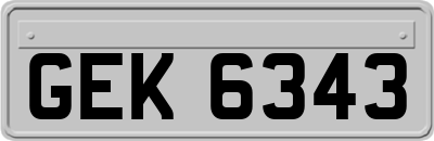 GEK6343