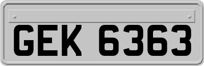GEK6363