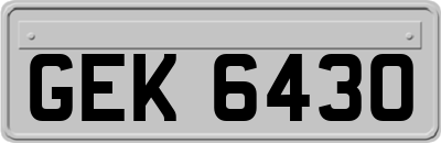 GEK6430