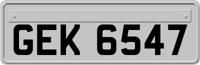 GEK6547