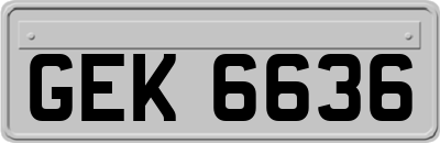 GEK6636