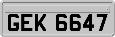 GEK6647