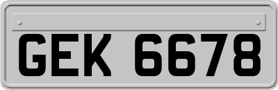 GEK6678