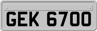 GEK6700