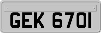 GEK6701