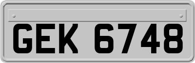 GEK6748